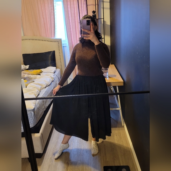 ZARA PLEATED CULOTTES - Picture 6 of 6